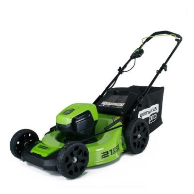 Greenworks Tool - S Tondeuse a gazon pouss&eacute;e - 60 V - 46 cm