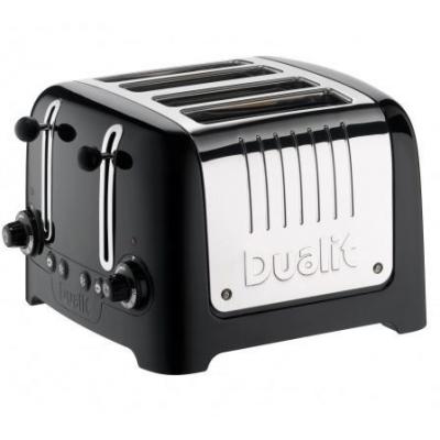 Grille-pains 4 fentes 2200w noir - dualit - 46225
