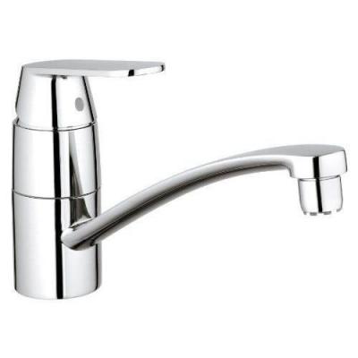 Grohe - Eurosmart Cosmopolitan Mitigeur &eacute;vier &agrave; bec plat, basse pression - 31179000