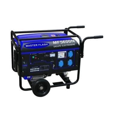 MASTER FLASH Groupe &eacute;lectrog&egrave;ne &agrave; essence 5500W avec kit chariot MF5600N