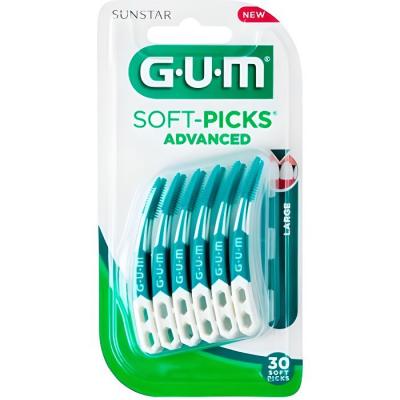 Gum Brossette Interdentaire Soft Picks Comfort Flex Medium 40 unit&eacute;s