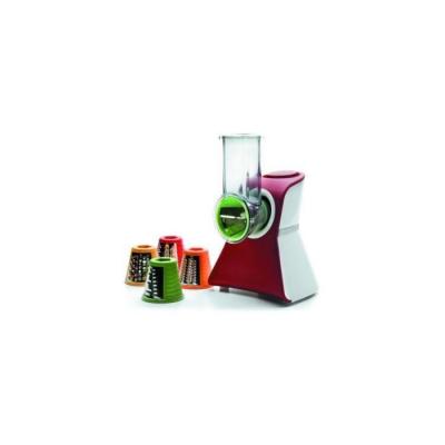 Hachoir &eacute;lectrique rouge pour l&eacute;gumes, Lacor 