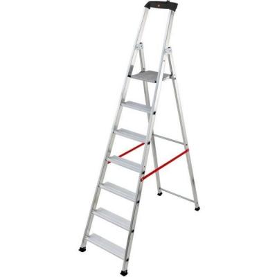 Hailo - Escabeau XXL Pro en Aluminium 7 marches 3,39m