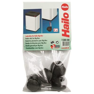 Hailo - 1580-00 - Kit de 4 Roulettes pivotantes pour Big-Box