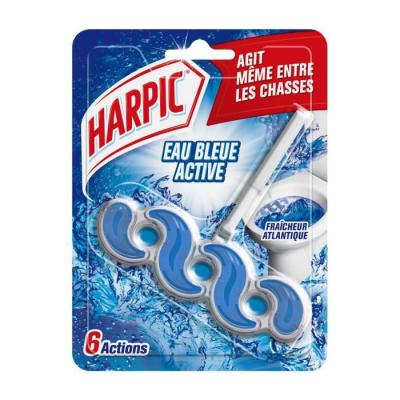 HARPIC Bloc Active Fresh 6 Eau bleue fra&icirc;cheur intense