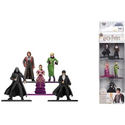 HARRY POTTER Set 5 Figurines 4cm en m&eacute;tal - Mod&egrave;le Al&eacute;atoire