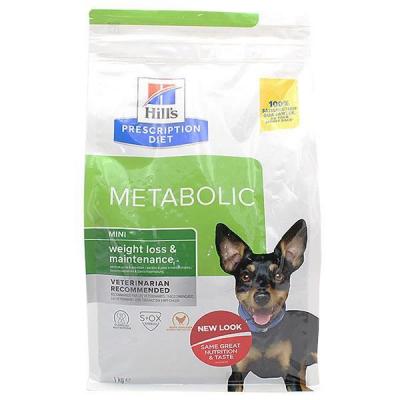 Hill s pd canine metabolic mini sucha dla psa 1kg