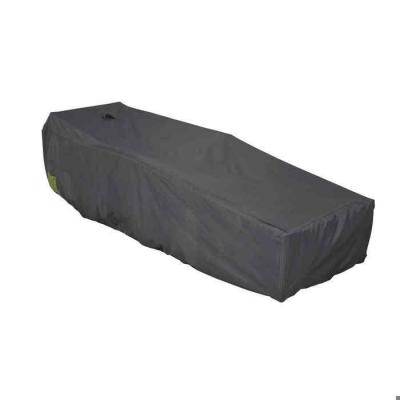 Housse de transat et bain de soleil polyester gris - Gris