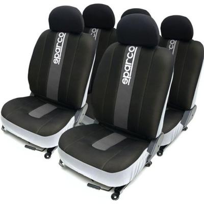 Jeu de housses logo SPARCO bande Grise
