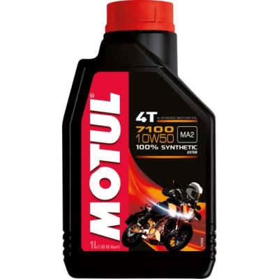 MOTUL 10W-50 synth&eacute;tique 7100, Huile moteur 4 temps, 1 litre