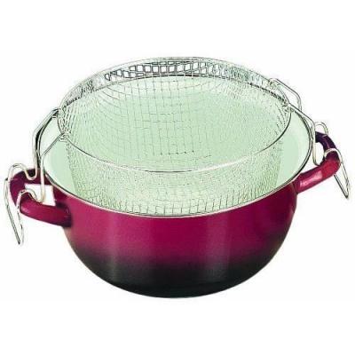 Ibili 930128 faitout avec couvercle volc&aacute;n 28 cm en acier &eacute;maill&eacute;