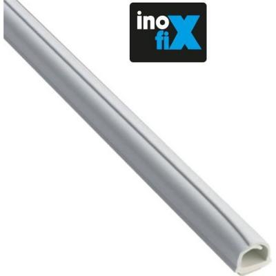 Inofix - Lot de 3 gaines adh&eacute;sives Cablefix 10,5 x 10 mm blanc