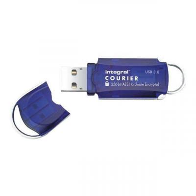 Integral Courier FIPS 197 Encrypted USB 3.0 - cl&eacute; USB - 64 Go 