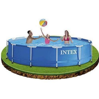 Piscine Intex &agrave; cadre en m&eacute;tal 366 x 76 cm-Sans pompe de filtration