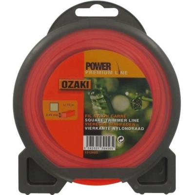Greenstar 3895 Coque fil nylon carr&eacute; Pr&eacute;mium Line Ozaki 15 m x &oslash; 2,40 mm