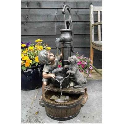 Kit fontaine rustique de jardin ou d'int&eacute;rieur Regina