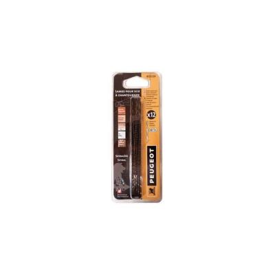 Lot de 12 lames coupe universelle REXON pour scie &agrave; chantourner