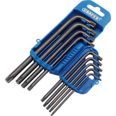 Draper TX-Star 33743 Jeu de 9 cl&eacute;s Allen Torx Bleu