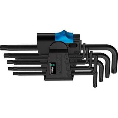 Wera 967/9 Tx Hf Torx Keys Set 1l Argent&eacute;