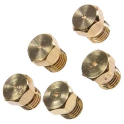 Jeu d'Injecteurs gaz butane/propane pour Four et Cuisini&egrave;re ARISTON HOTPOINT, SCHOLTES - Blanc