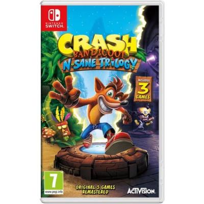 Jeu Nintendo Switch - Crash Bandicoot N.Sane Trilogy