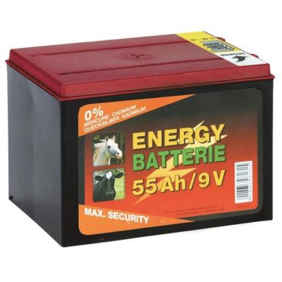 Kerbl Batterie s&egrave;che Zinc Carbone 9 V 55 Ah 441212