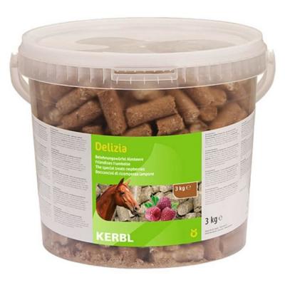Friandise Delizia Framboise 3 kg pour chevaux - kerbl - KE-325010