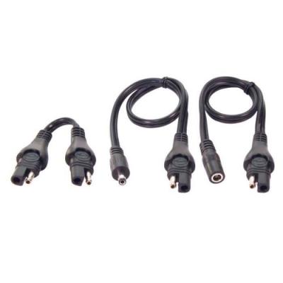 Kit adaptateurs Tecmate O-67 12V SAE DC 2,5 mm (type Gerbing)