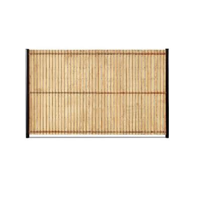 Kit d'occultation lattes bois m&eacute;l&egrave;ze pour panneau rigide maille 55 H1m53 x 2m50 ep 8mm