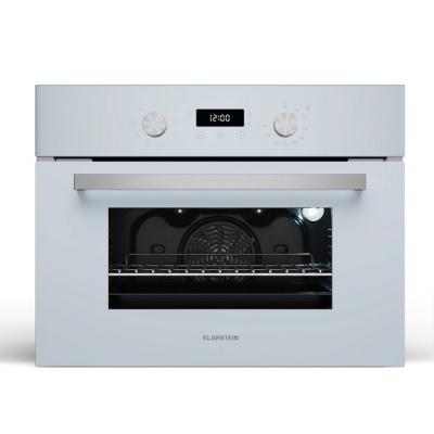 Klarstein spacesmart four multifonction encastrable compact 41 litres nettoyage facile blanc 