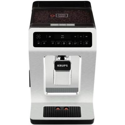 Krups Evidence EA891C10 - Machine &agrave; caf&eacute; automatique avec mousseur &agrave; lait - 15 bar - chrome