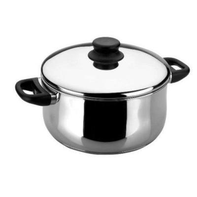 Lacor 14422 Marmite Garinox avec Couvercle 22 cm / 5 Litre