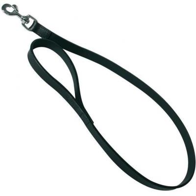 Laisse pour chien bords arrondis noir 100cm 