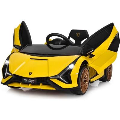 Voiture De Sport &Eacute;lectrique 12v Pour Enfants 3-8ans, 2 Portes Papillons