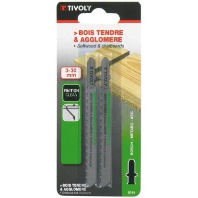 Lame coupe droit TIVOLY Bois tendre et agglo xt505520019