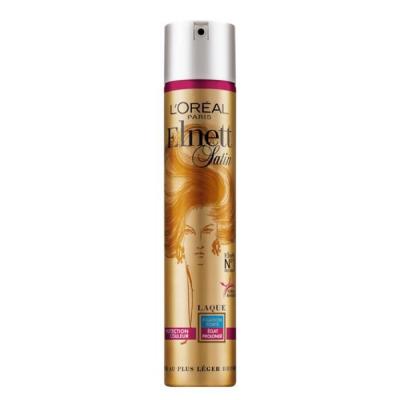 Laque Protection Couleur Fixation Forte Elnett - Le Spray De 300ml