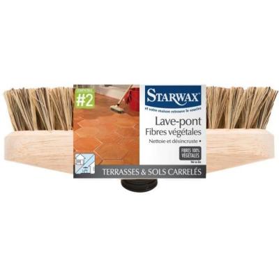 Lave-pont fibres v&eacute;g&eacute;tales Terrasses-Sols carrel&eacute;s