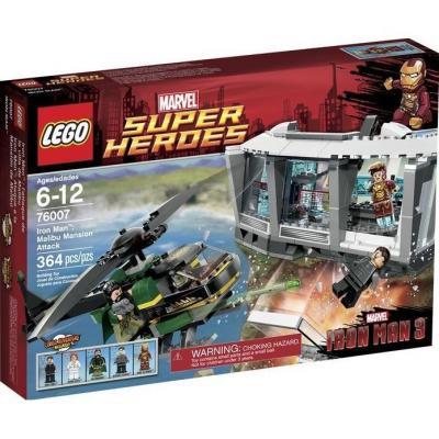 Lego Marvel - Iron Man : L'attaque De La Villa De Malibu - 76007