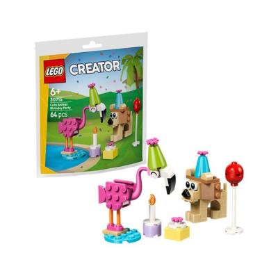 LEGO Creator F&ecirc;te dAnniversaire avec Animaux Adorables &ndash; 30715