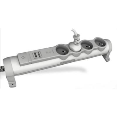 LEGRAND Rallonge multiprise 4x2 P+T 2 chargeurs USB