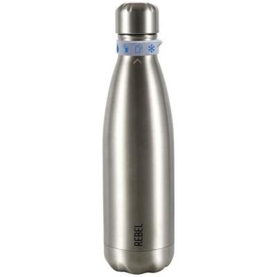 LES ARTISTES Bouteille isotherme - 50 cl - M&eacute;tal rebel
