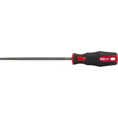 KS TOOLS - 157.0215 - Lime ronde douce emmanch&eacute;e, L.200 mm - Poign&eacute;e bi-mati&egrave;re
