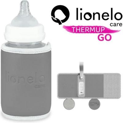 Lionelo Chauffe-biberon portable Thermup Go gris/argent&eacute;