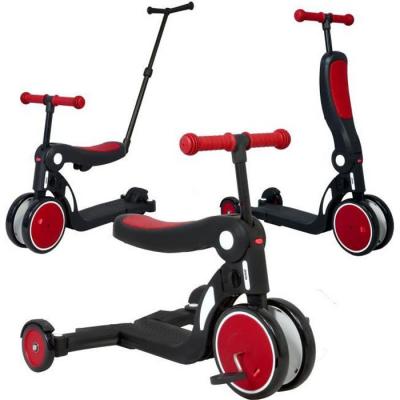 Draisienne Evolutive Looping Scootizz - Haute Red + Barre de Pouss&eacute;e