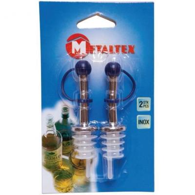 Metaltex bouchon verseur chrome 2pieces 257100