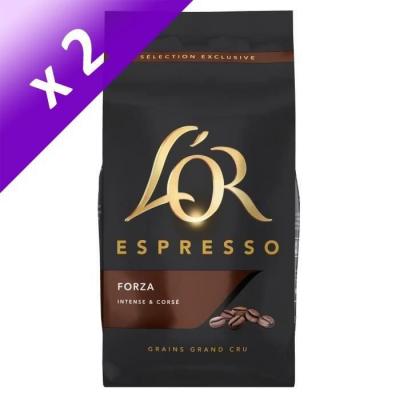 Caf&eacute; en grain L'Or Espresso - 4 x 500g - Caf&eacute; de Grandes Marques
