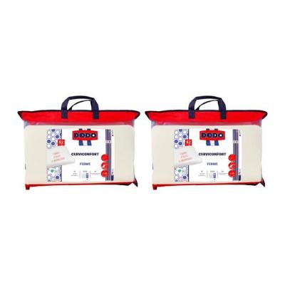 Lot de 2 oreillers - maintien parfait t&ecirc;te - ind&eacute;formable - 35 x 52 cm - PERFECT POSITION