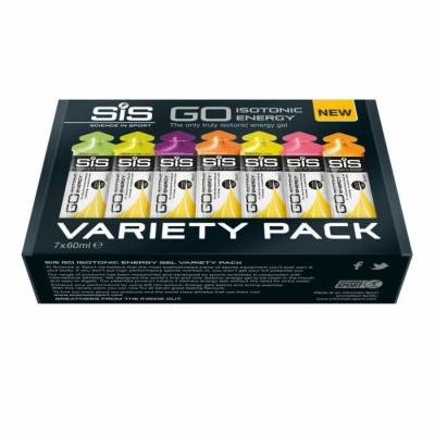 Vari&eacute;t&eacute;s de gel &eacute;nerg&eacute;tique Science in Sport Go Isotonic (x7)