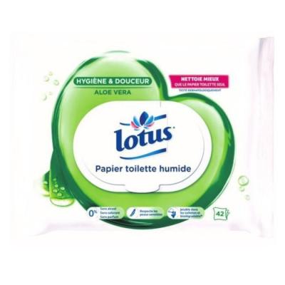 Lotus papier toilette humide 42 feuilles Lotus
