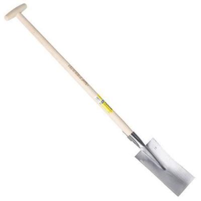 Louchet Nord de 28 cm - manche b&eacute;quille tourn&eacute;e 91 cm